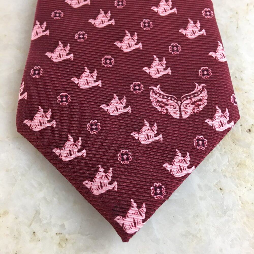 WARRIORS IN PINK SILK TIE